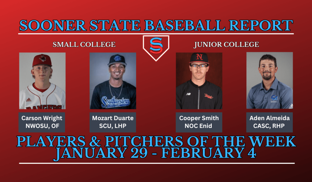 SSBR Players/Pitchers of the Week&nbsp;1/29-2/4