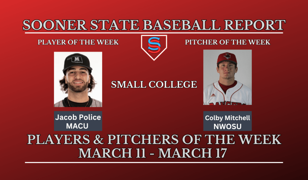 SSBR Players/Pitchers of the Week – Mar 11-Mar&nbsp;17