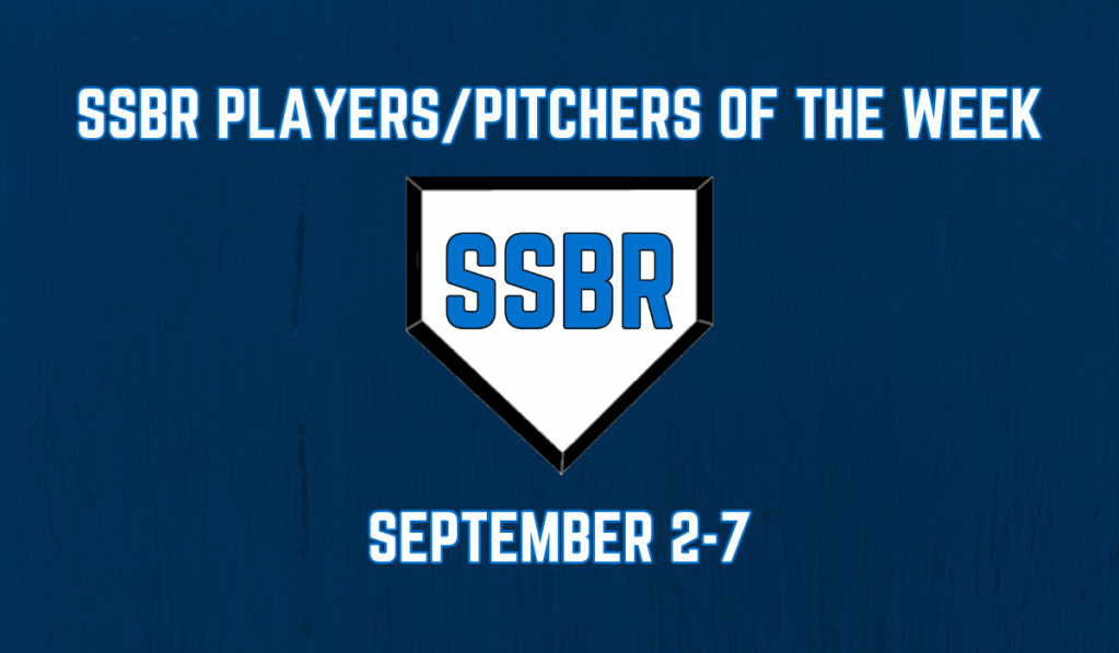 SSBR Players/Pitchers of the Week: Sept&nbsp;2-7
