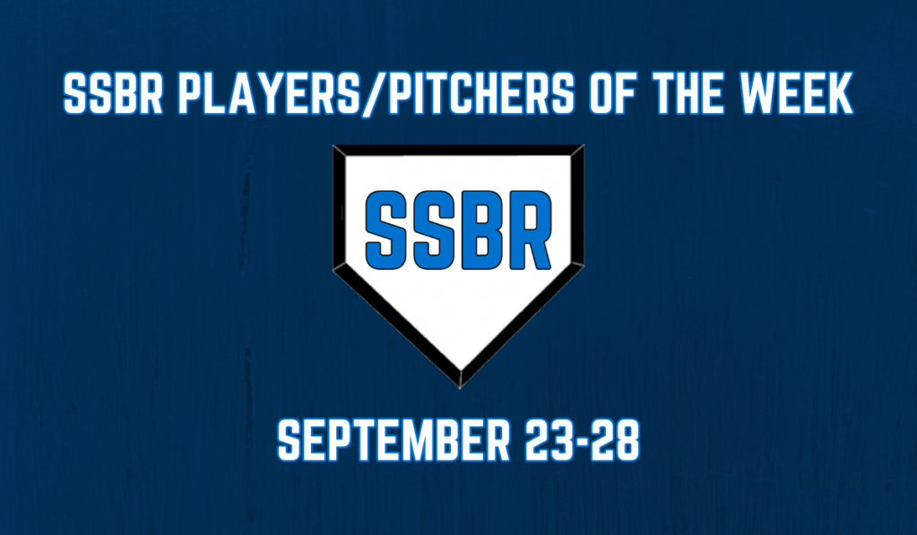 SSBR Pitchers/Players of the Week: Sept&nbsp;23-28