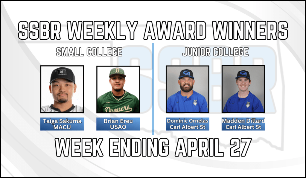 SSBR College Weekly Awards – Week&nbsp;13