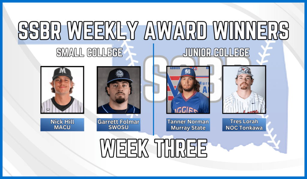 SSBR 2026 College Weekly Awards – Week 3