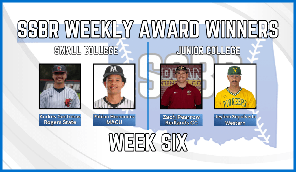 SSBR 2026 College Weekly Awards – Week&nbsp;6