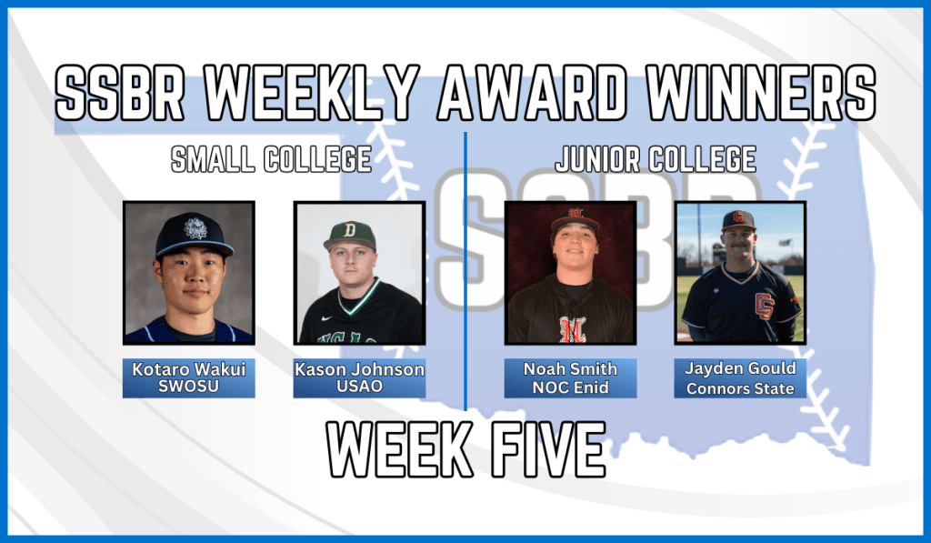SSBR 2026 College Weekly Awards – Week&nbsp;5