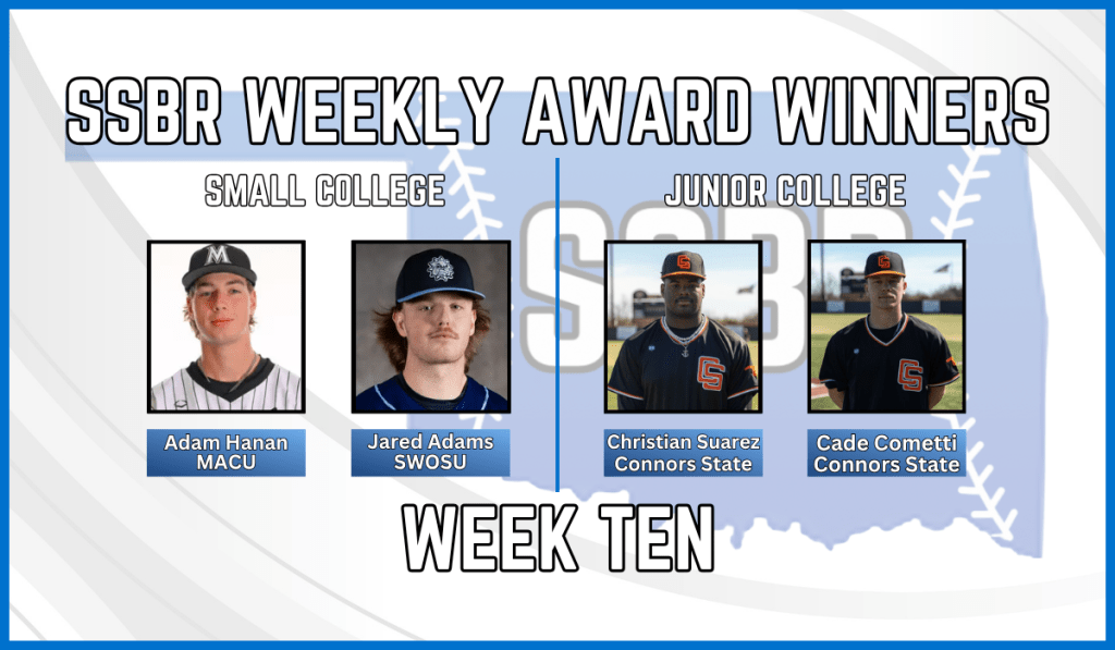 SSBR 2026 College Weekly Awards – Week&nbsp;10